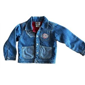 Harley-Davidson denim Jean jacket , kids 4t unisex